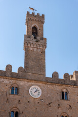 Obraz premium Palazzo Dei Priori in the city center of Volterra