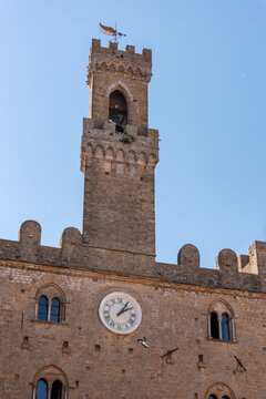 Palazzo Dei Priori in the city center of Volterra