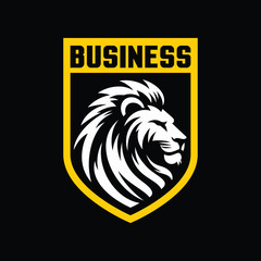 lion sports logos, emblems, badges, esport, gaming, Vector