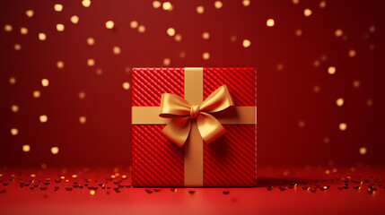 Obraz premium Holiday party background, New Year, birthday, celebration, Christmas background with blank copy space