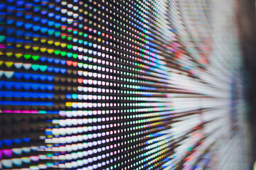 Led light digital Pattern Technology system Abstract background.