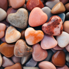 Stone in the shape of a heart