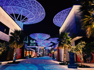 Dubai Blue waters walking area