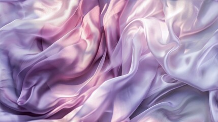 Fototapeta premium a close up view of a pink and white fabric with a blurry effect in the middle of the image.