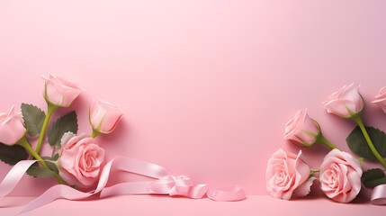 Floral frame with decorative flowers, decorative flower background pattern, floral border background