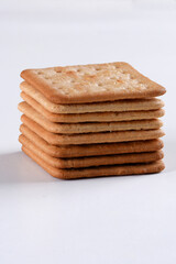 crunchy saltine cracker snack wheat flour biscuit