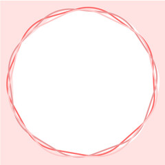 프레임정사각배경