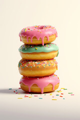colorful donut