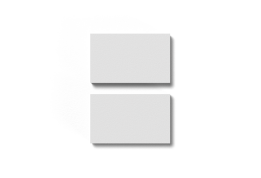 white business card mockup textured paper