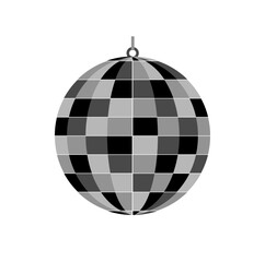 Editable Icon of Mirror Ball. Vector illustration in a modern style of icons related to 
Mirror Ball, Disco Globe, Sparkling Sphere, Reflective Orb, Glittering Globe, Shimmering Sphere, Disco Ball