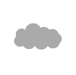 Editable Icon of Cloud. Vector illustration in a modern style of icons related to Cloud, Fluffy Cloud, Cumulus Cloud, Cloudscape, Heavenly Cloud, Wispy Cloud, Floating Cloud, Dreamy Cloud, Dream