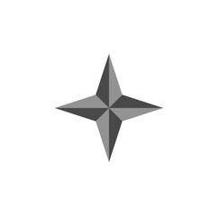 Editable Icon of North Star. Vector illustration in a modern style of icons related to North Star, Guiding Star, Celestial, Astral, Navigation, Cosmic, Guiding Light, Stellar, Constellati