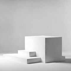 luxury white podium