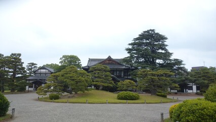 Fototapeta na wymiar japanese garden view