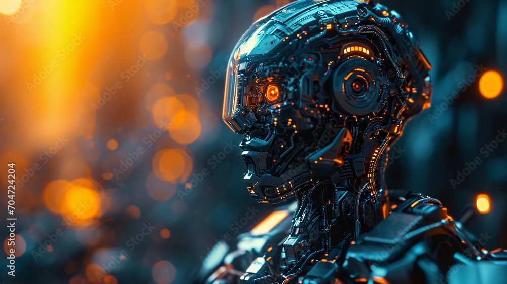 Poster artificial intelligence robots of the future