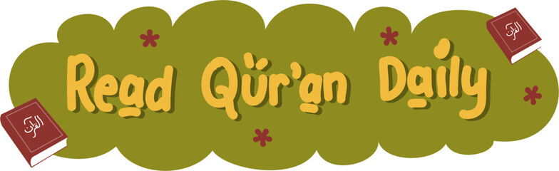 Ramadan planner sticker