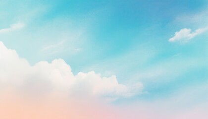 Obraz premium Blue sky with clouds wallpaper.