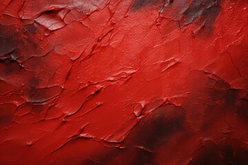 Smudged texture of red lipstick in the background