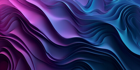 Obraz premium A Modern and Trendy Abstract Design, Unveiling a Captivating Visual Symphony. Ideal as a Backdrop or Wallpaper Concept Futuristic Waves