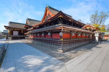 Kitano Tenmangu Shrine in Kyoto is one of the most important of several hundred shrines across...