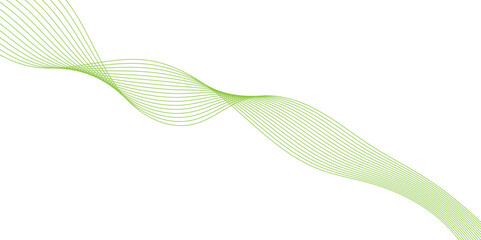 Fototapeta premium abstract background with colorful waves design 3d rendering A wave of particles. green wave background green lines vector banner template. Suit for poster, cover, banner, brochure Vector Illustration.