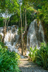 Khoun Moung Keo Waterfall at Luang Prabang, Laos