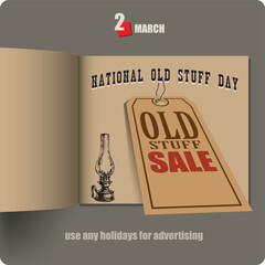 Open album for Old Stuff Day