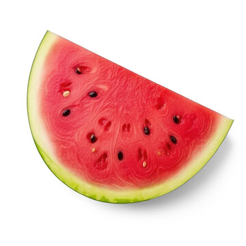 Photo slice of watermelon isolate on transparency background png 