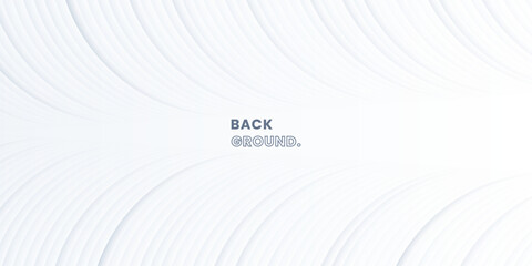 Modern wavy abstract white background