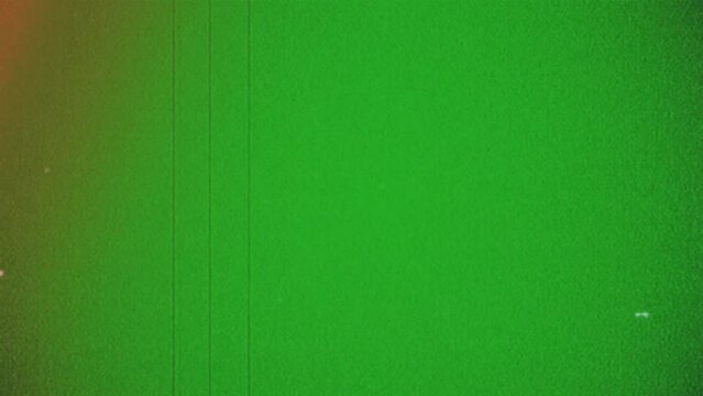 Green background with old film style texture effects