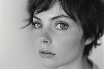 Fototapeta premium close up portrait of a woman