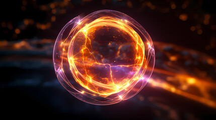 Technology abstract graphic poster web page PPT background, technology background