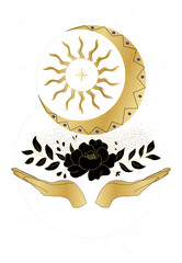 Hand Drawn Mystery Element Illustration