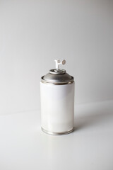 spray can on white background