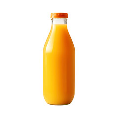 bottle of orange juice and fruit isolated on transparent background Remove png, Clipping Path, pen tool