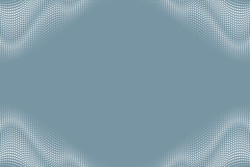 Pop art background vector. Design dots halftone effect white on pastel blue background. Design print for illustration, textile, baner, cloth, cover, card, background, wallpaper. Set 9