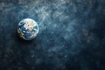 Obraz na płótnie Canvas earth hour earth day background with copy space