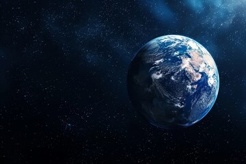 earth hour earth day background with copy space