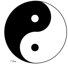 Yin Yang Illustration