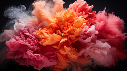 Obraz premium red and yellow flower