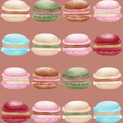 colorful macaroons