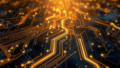 a modern abstract Circuit board Technology background