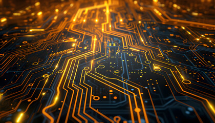 a modern abstract Circuit board Technology background