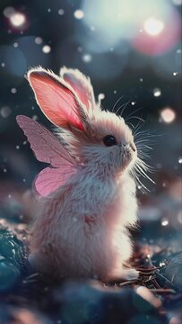 rabbit with wings