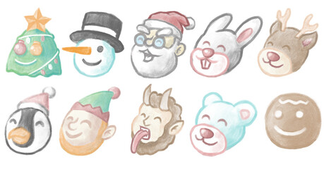 Christmas Characters head set pack