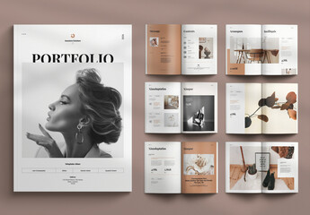Portfolio Magazine Layout