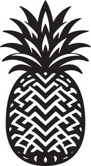 Pineapple Vector Logo Icon And Symbol 