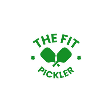 picle logo design vector