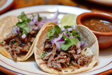 Mexican Carnitas Tacos, Carnitas is a Mexican version of Slow Cooker Pulled Pork, Slow Cooker Pulled Pork