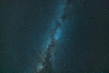 Blue night sky, Milky Way